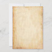 Einfache und elegante 70. Geburtstagsparty Einladung (Rückseite)