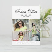 Einfache und elegante Abitur, Ankündigung von Absc (Stehend Vorderseite)