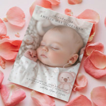 Einfache und elegante Baby Foto Birth