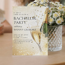 Einfache und elegante Bachelor Party