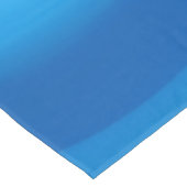 Einfache und elegante Blaue Abstrakte Waves Streif Tischdecke (Schrägansicht)
