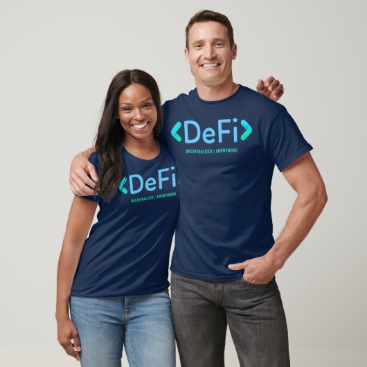 Einfache und elegante dezentrale Finanzierung oder T-Shirt (Unisex)