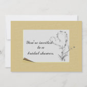 Einfache und elegante Einladung (Vorderseite)