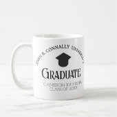 Einfache und elegante Graduate-Tasse Kaffeetasse (Links)