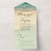 Einfache und elegante Naturerlebnisse All In One Einladung (Innen Boden)