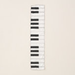 Einfache und elegante Piano-Tastatur in Schwarz un Schal<br><div class="desc">Scarf enthält ein Klaviertastatur,  cooles Geschenk für Musiklehrer,  Klavierlehrer,  Klavierspieler,  Klavierkomponist,  Musiker,  Klavierliebhaber,  Frauen,  Mädchen.</div>