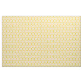 Einfache und elegante Wabenmuster hellgelb Stoff (Fat Quarter (45,7 x 55,9 cm))