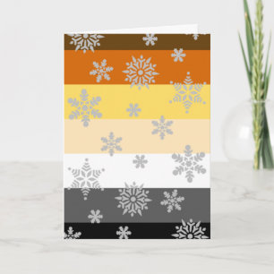 Einfache und elegante Weihnachtskarte für den Gay Feiertagskarte