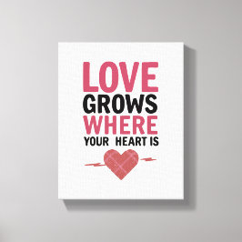 Einfache und elegante Wohngestaltung Leinwanddruck