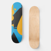 Einfache und fette Tränen Skateboard (Vorderseite)