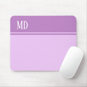 Einfache und Hübsche Lila Strickmonogramm Mousepad