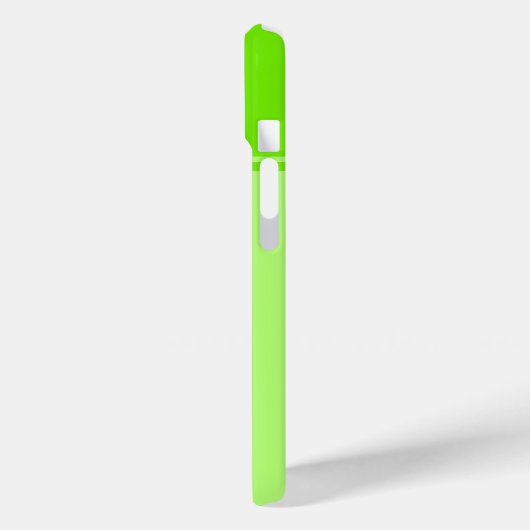 Einfache und Hübsche Monografie Case-Mate iPhone Hülle (Rückseite / Links)