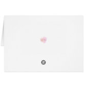 Einfache und inspirierende Naturschutzkarte (Rückseite Horizontal)