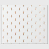 Einfache und klassische Rustikale Geschenkpapier (Flach)