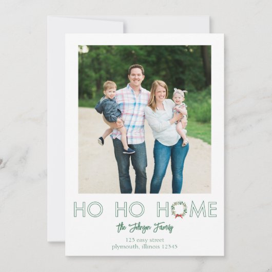 Einfache und moderne Ankündigung (Vorderseite)