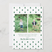 Einfache und moderne Ankündigung (Rückseite)