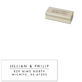 Einfache und moderne Briefmarke Gummistempel (Stempel)