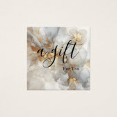 Einfache und moderne Geschenkgutschrift (Vorderseite)