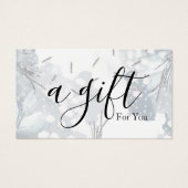 Einfache und moderne Geschenkgutschrift (Vorderseite)