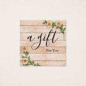 Einfache und moderne Geschenkgutschrift (Vorderseite)