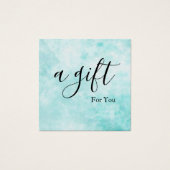 Einfache und moderne Geschenkgutschrift (Vorderseite)