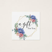 Einfache und moderne Geschenkgutschrift (Vorderseite)