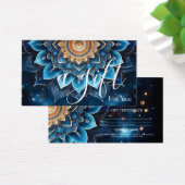 Einfache und moderne Geschenkgutschrift (Schreibtisch)