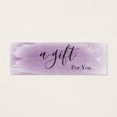 Einfache und moderne rosa Wellness-Center Geschenk (Vorderseite)