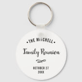 Einfache und moderne Wiedersehen-Keepake Schlüsselanhänger (Vorderseite)