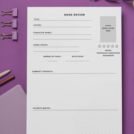 Einfache und moderne Zeitschrift Notizblock