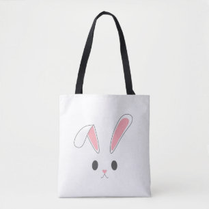 Einfache und Niedliche Osterhase  Gesamtbeutel Tasche