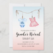 Einfache und Niedliche Party Einladung (Vorderseite)