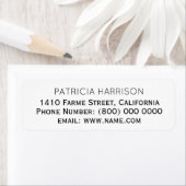 Einfache und saubere Adressinformationen (Insitu)