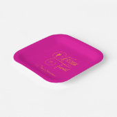 Einfache und saubere Teller für Geburtstagspartys (Gewinkelt)