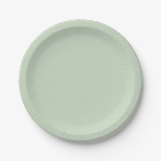 Einfache und schlichte Teller für Hochzeit Geburts (Vorderseite)