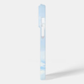 Einfache und schöne Sprichwörter Bible Verse Blue  Case-Mate iPhone Hülle (Rückseite / Links)