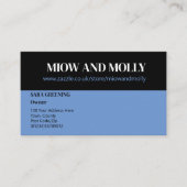 Einfache und stilvolle Firmenanrufe Visitenkarte (Vorderseite)