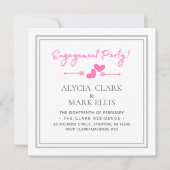 Einfache Unterstützungspartei Einladung (Vorderseite)