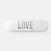 Einfache, urbane, moderne, coole Design Liebe Barc Skateboard (Horizontal)