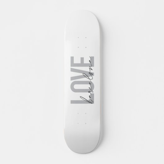 Einfache, urbane, moderne, coole Design Liebe Barc Skateboard (Vorne)