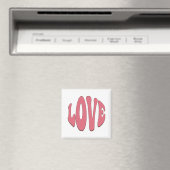 Einfache, urbane, moderne, coole Design-Liebe Magnet (In Situ (Geschirrspüler))