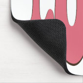 Einfache, urbane, moderne, coole Design-Liebe Mousepad (Ecke)