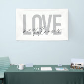 Einfache, urbane, moderne coole Design Liebe New O Banner (Messeveranstaltung)
