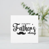 Einfache Vatertagskarte Karte (Stehend Vorderseite)