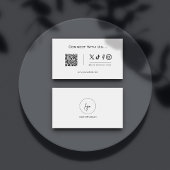 Einfache Verbindung mit dem QR-Logo der Social Med Visitenkarte