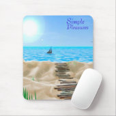 Einfache Vergnügungen Mousepad (Mit Mouse)