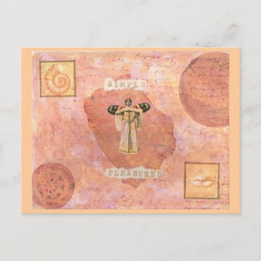 Einfache Vergnügungen Postkarte (Vorderseite)