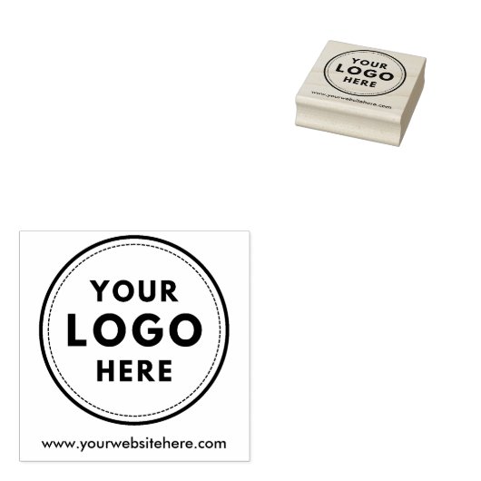Einfache Verpackung von Logos für Unternehmen Gummistempel (Stempel)