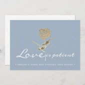 Einfache verspätete Hochzeiten ändern das Datum Save The Date (Vorne/Hinten)