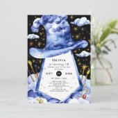 Einfache Verzauberung zum Geburtstag Einladung (Stehend Vorderseite)